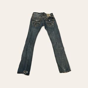 USED ROCK REVIVAL MEN JEANS